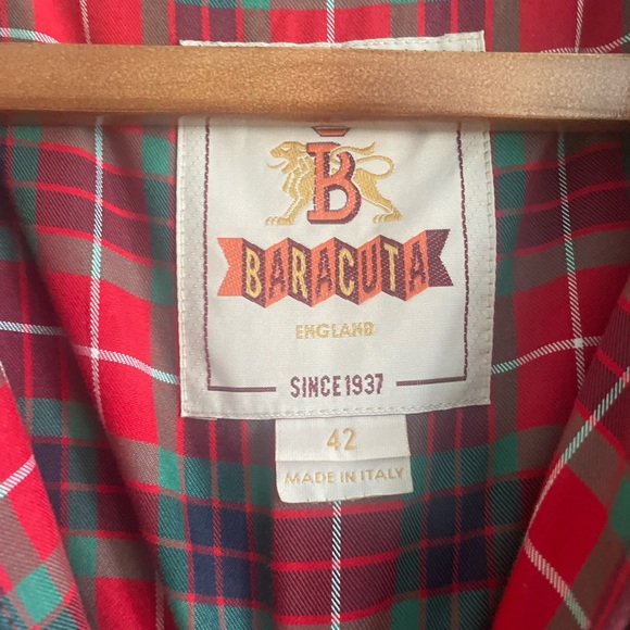 BARACUTA G9 Suede Harrington Jacket brown - Picture 4 of 8